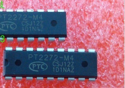 PT2272-M4PT2272DIP-18無(wú)線發(fā)射接收芯片-51電子網(wǎng)-深圳市納彩電子